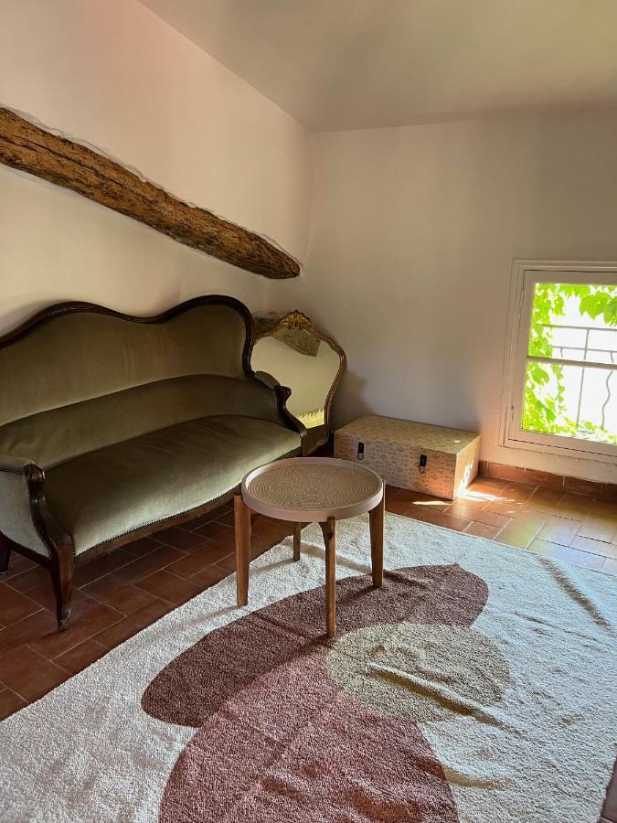 Charmant Appartement Independant Au Sein D'Un Mas Provencal Aups Bagian luar foto